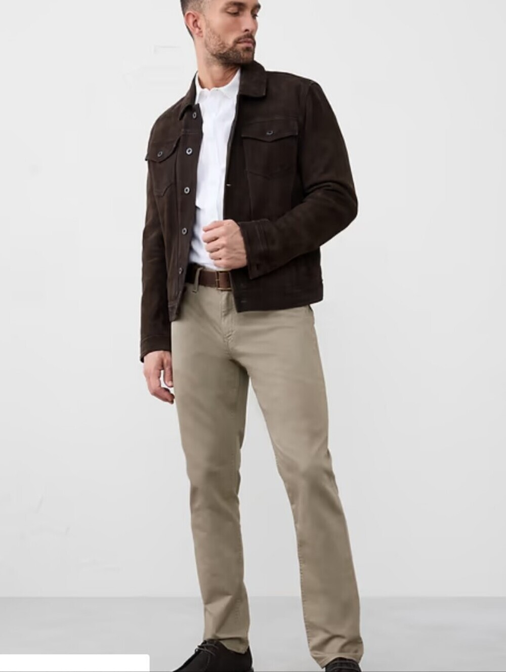 NWT Men's Banana Republic Slim Fit Traveler Tan/khaki Chino Pants 30x30
